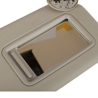 Beige Right Sun Visor with Makeup Mirror for Toyota Corolla (2009-2013)