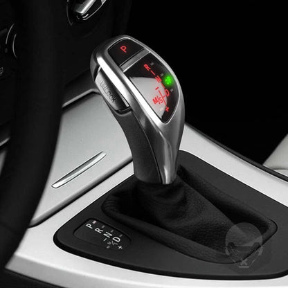 Silver Automatic LED Shift Knob Gear Shifter Fit for BMW X3 E83 2004-2010