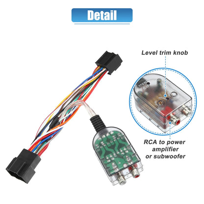 Amplifier Wire Adapter Interface for Chevrolet for GMC