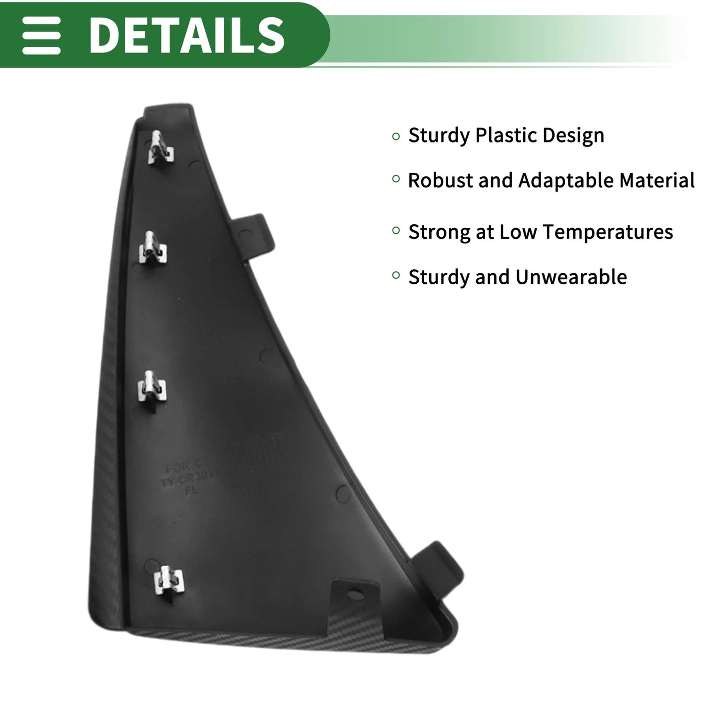 Mud Flaps Splash Guards for Chevrolet Corvette C8 (2021 - 2024)