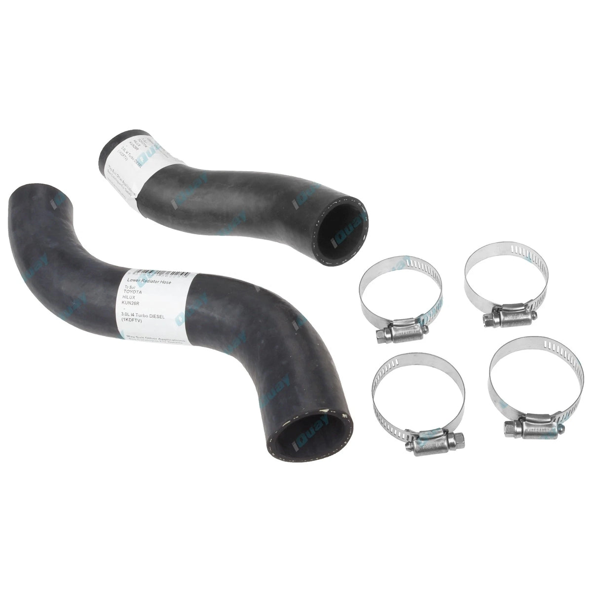 Upper & Lower Radiator Coolant Hoses for Hilux KUN16 KUN26 3.0L Diesel