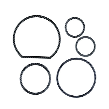 5 x Carbon Fiber Speedometer Cover Stickers for Toyota Tundra (2007-2013)