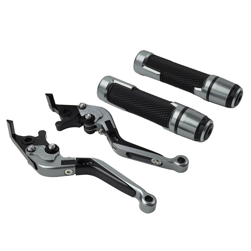 Extendable Brake Clutch Levers & Handlebar Grips for BMW C650GT C600 (2012-2018)