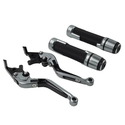 Extendable Brake Clutch Levers & Handlebar Grips for BMW C650GT C600 (2012-2018)