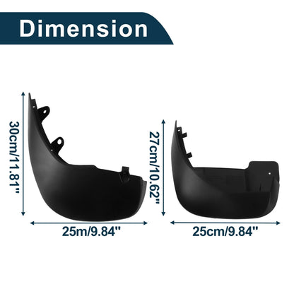 Mud Flaps Splash Guards Set for Land Rover Range Rover Sport (2006-2013)