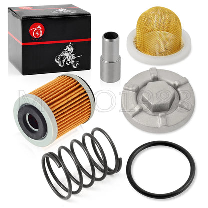 Oil Drain Plug FILTER Strainer O-Ring for Yamaha Wolverine 350 (1995–2004)