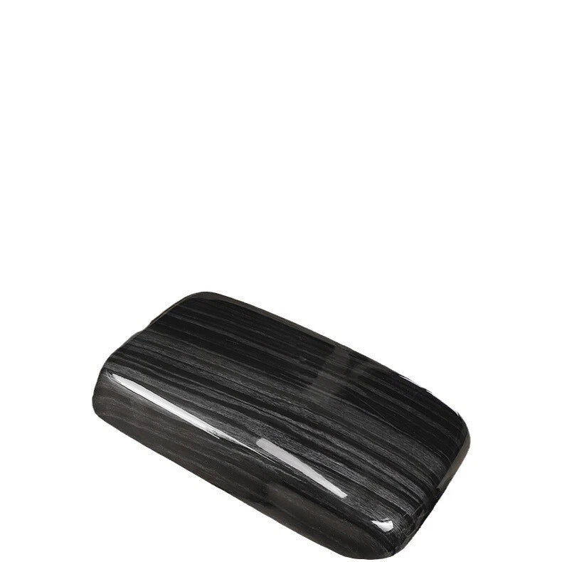 Black Wood Console Armrest Cover Trim Cap for Toyota Corolla (2003–2006)