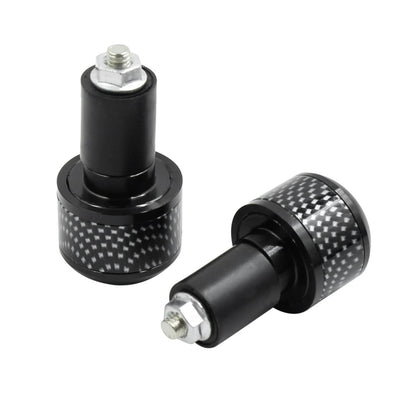 2 x 7/8" 22mm Handlebar End Caps for Motorcycle