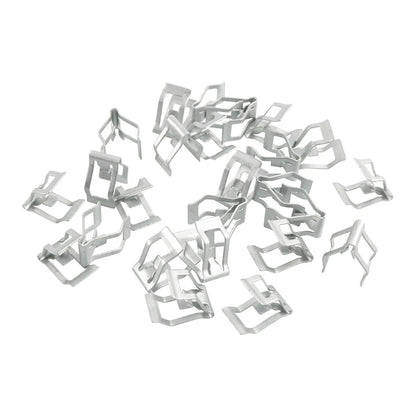 Dashboard Retainer Clips for Instrument Panel - Steel Gray