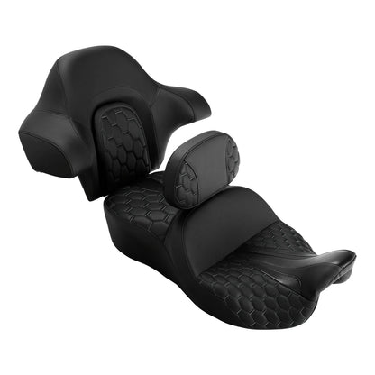 Seat Cushion Backrest for Harley Electra Glide FLHT (2014-2023)