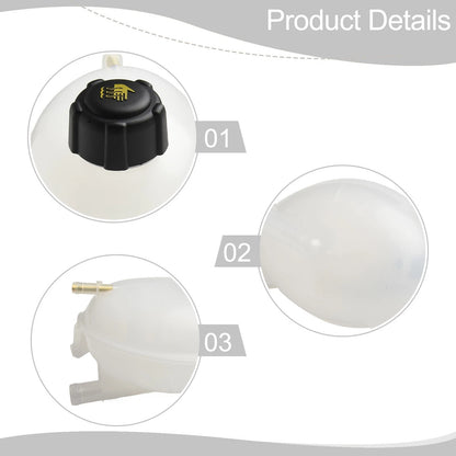 OEM Coolant Expansion Tank and Cap Assembly for Renault Clio