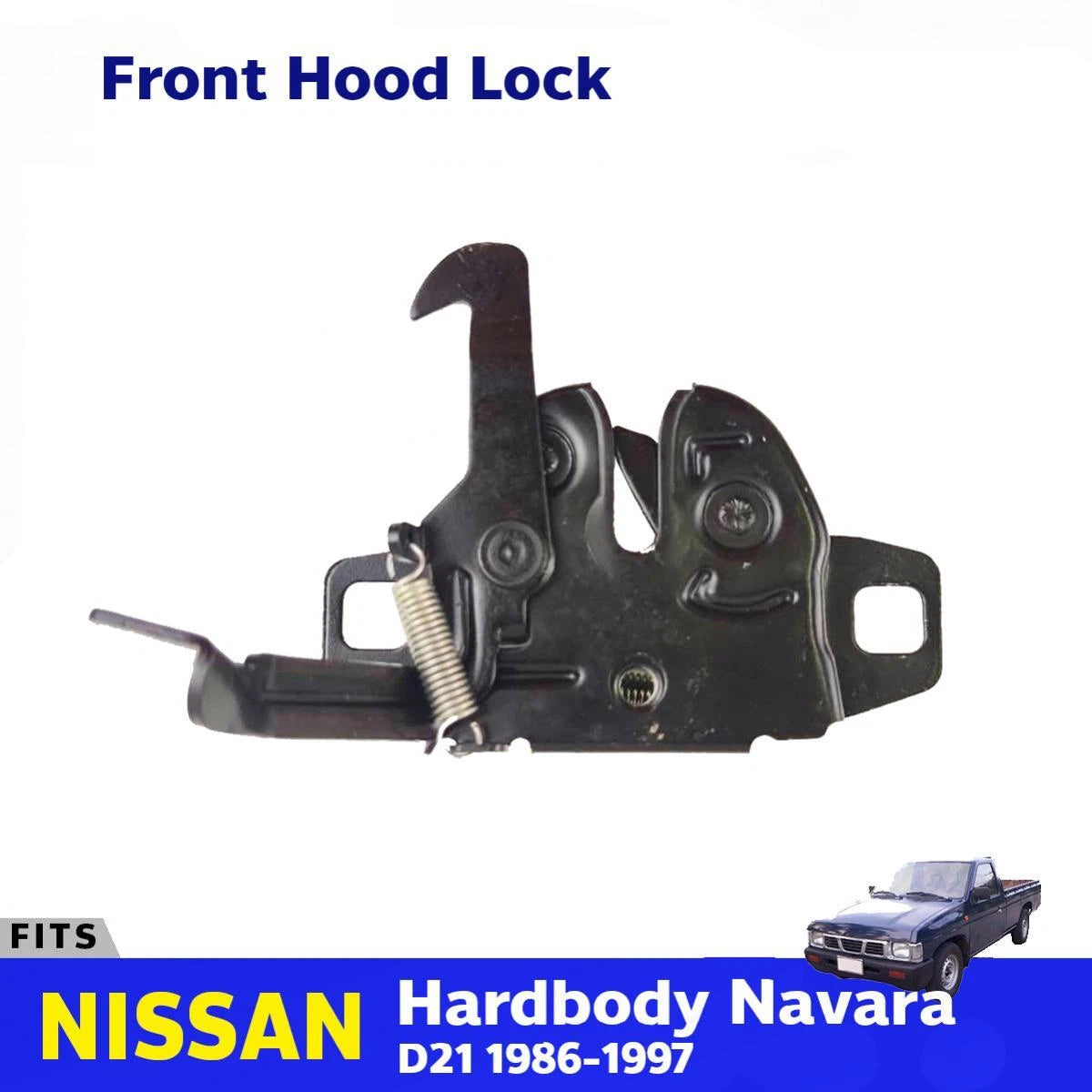 Front Hood Lock Fits Nissan Hardbody Navara D21 BDI Pickup Truck 1990-97