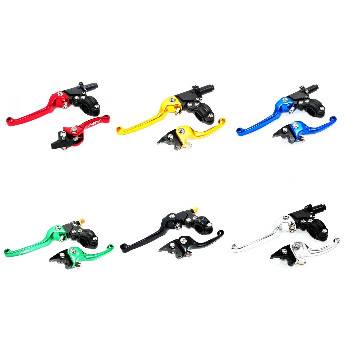 CNC Heavy Duty Clutch & Brake Lever Set for 110cc 125cc 150cc Dirt Bikes