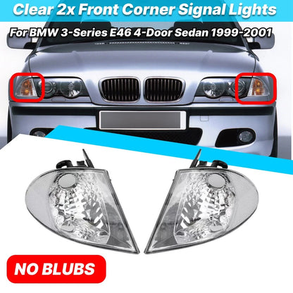 Pair / Side Marker Signal Lamp Parking Light for BMW 3-Series E46 (1999–2001)