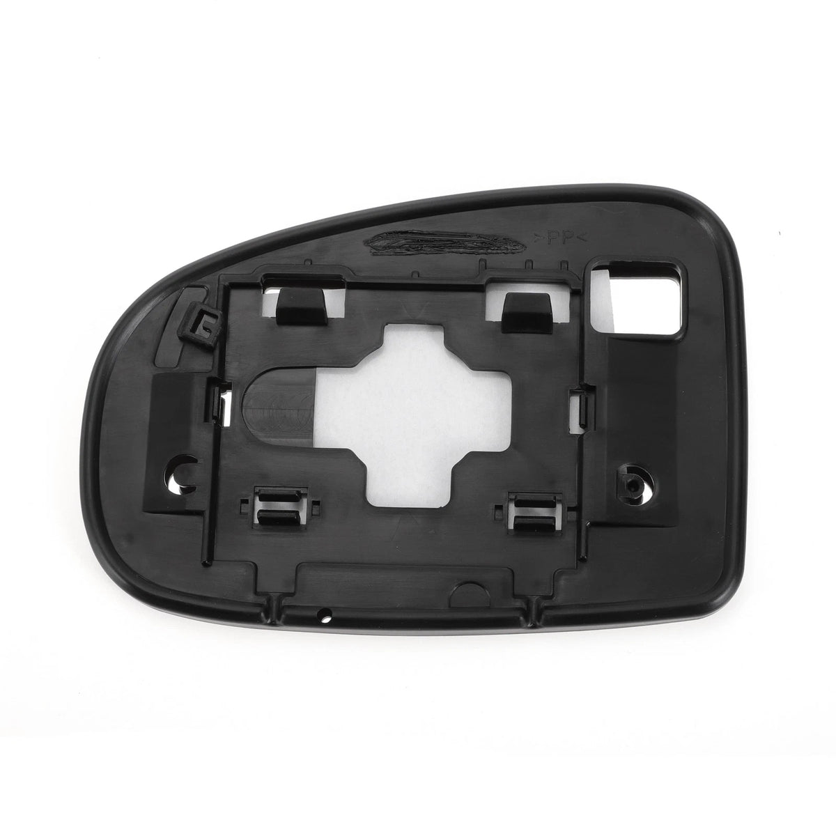 Right Side White Mirror Glass w/ Back for Toyota IQ (2009-2016)