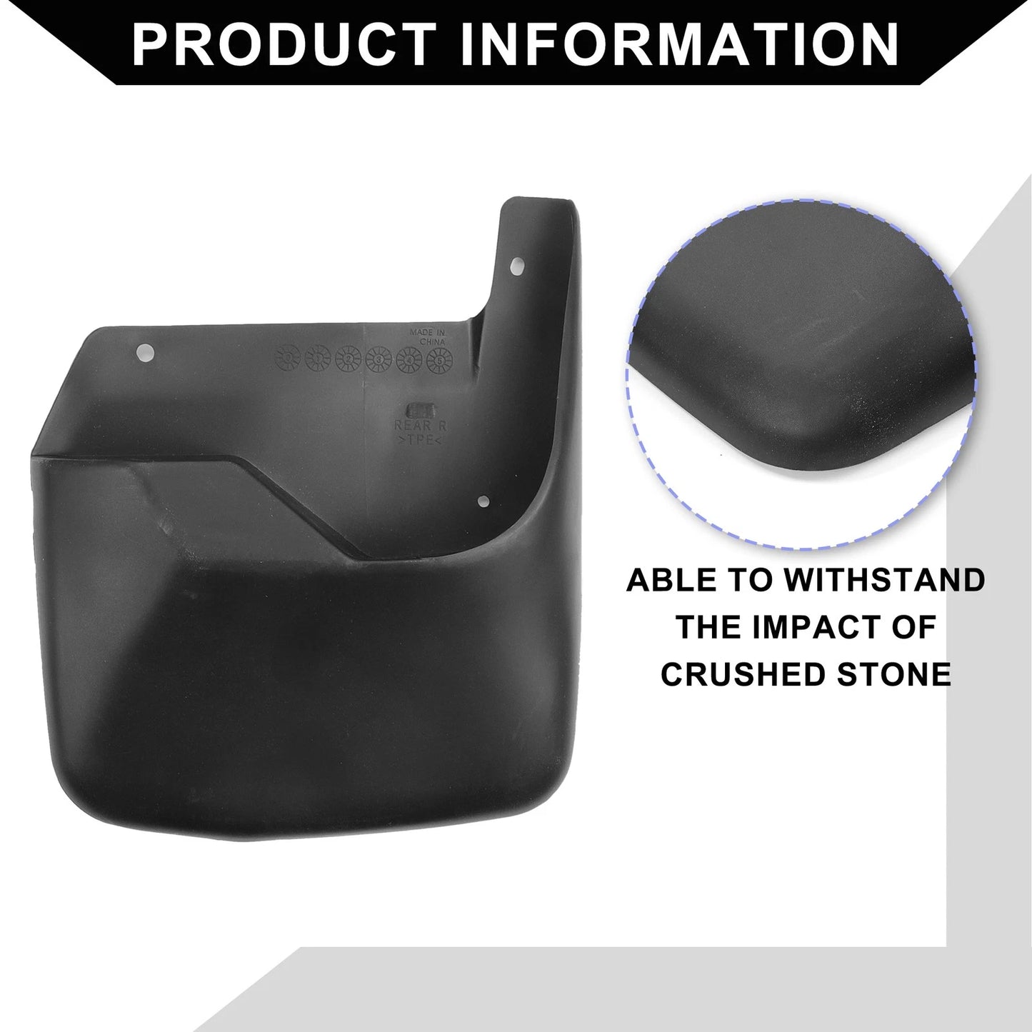 Mud Guard Front & Rear Side Splash Guards for GMC Envoy (2002 - 2009)