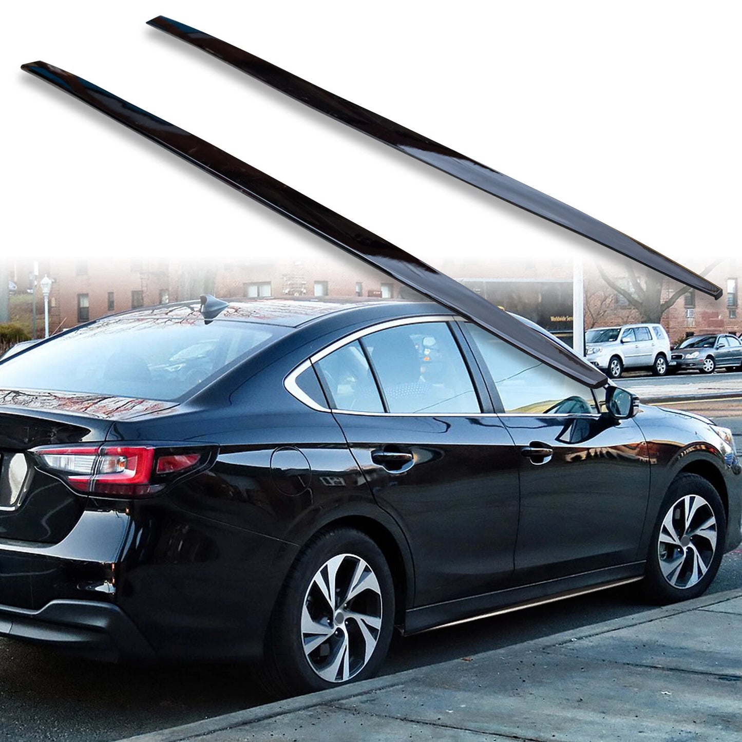Side Skirt Extensions for Subaru Legacy