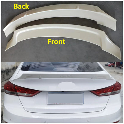 Unpainted R Style Rear Trunk Spoiler for 2017-2018 Hyundai Elantra Sedan