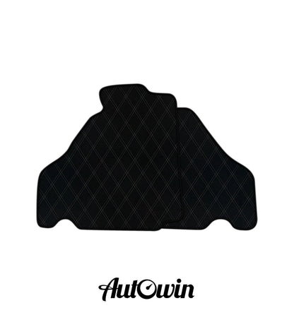 Customizable Double Diamond Pattern Car Mats for Ferrari F430 (2004-2009)