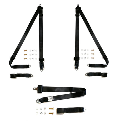 Rear Seat Belt Kit for Toyota Corolla KE70 Sedan (1980-1988)