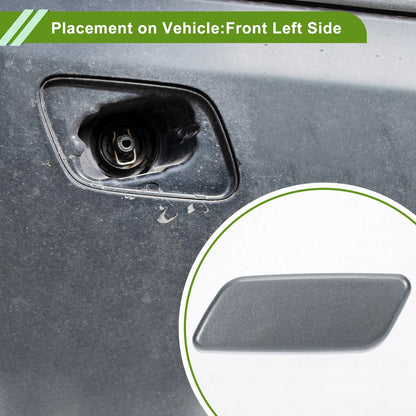 Front Left Washer Nozzle Cover for Toyota Prado (2012-2015) Gray