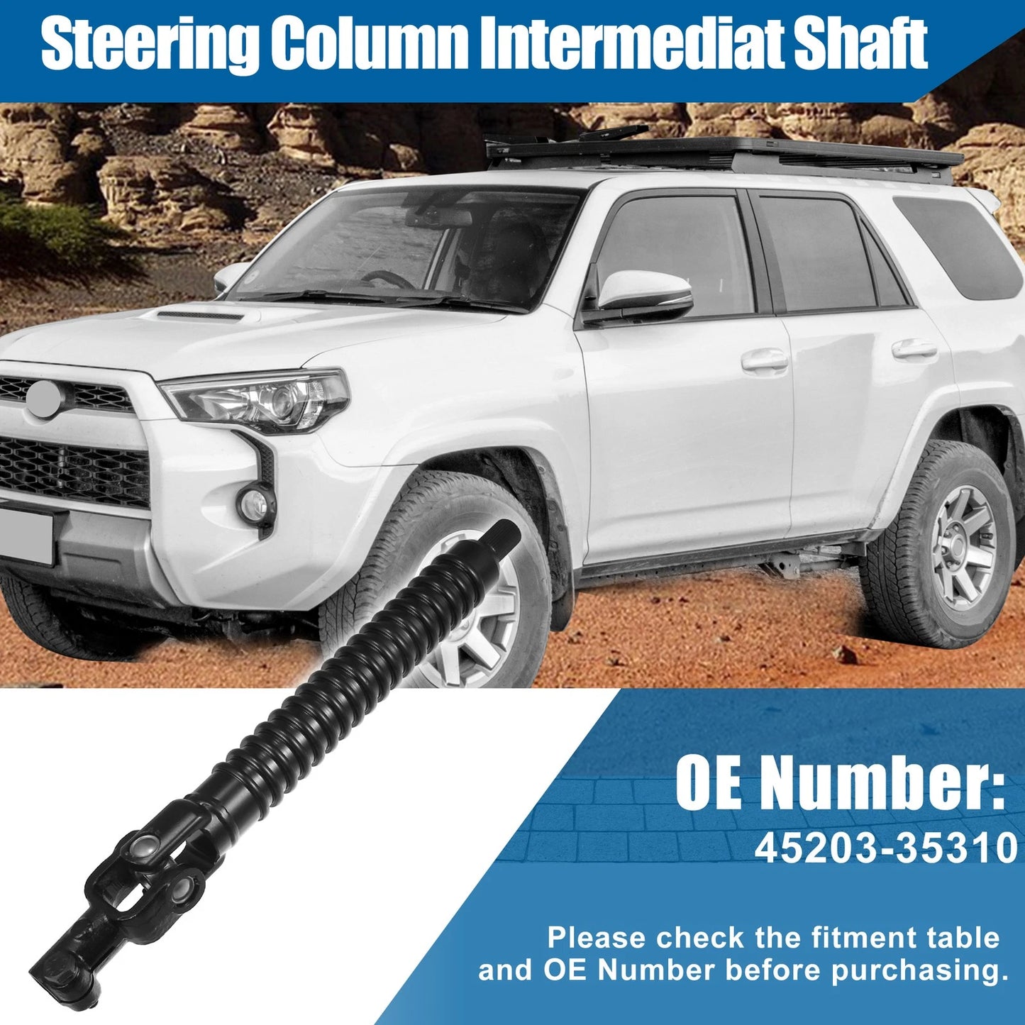 Intermediate Steering Shaft for Toyota 4Runner (2003-2008)