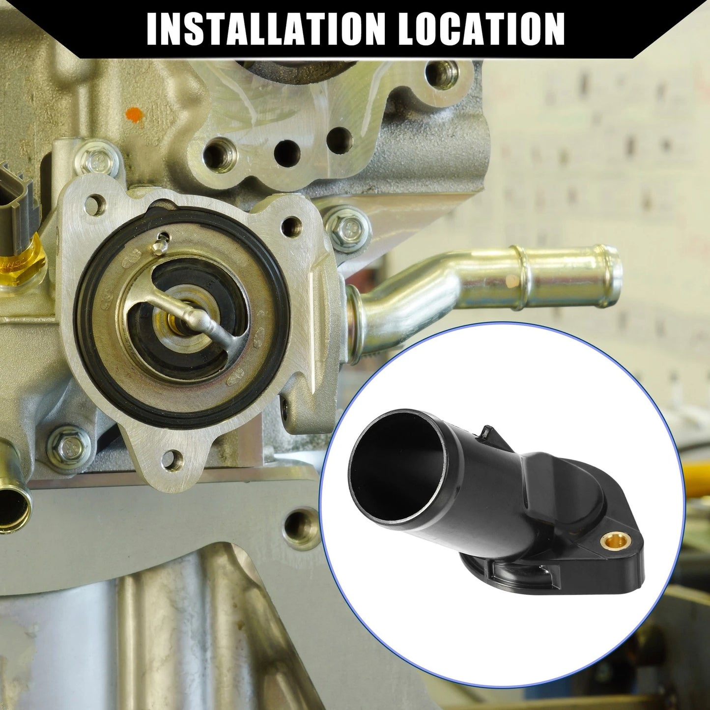 Engine Coolant Thermostat Housing for Jeep Wrangler (2007-2011)