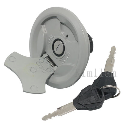 Fuel Gas Tank Cap Cover Keys for Yamaha YZF-R125 MT125 (2008-2016, 2015-2019)