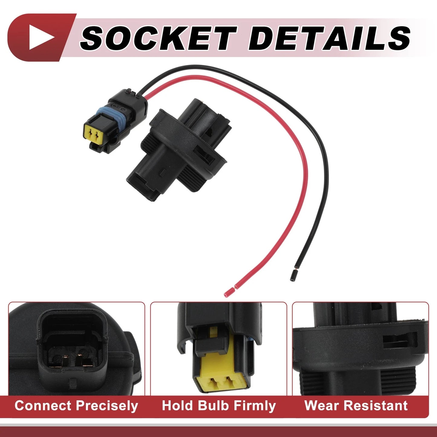 Rear Fog Light Socket Wiring for Ford Ecosport (2008-2012)