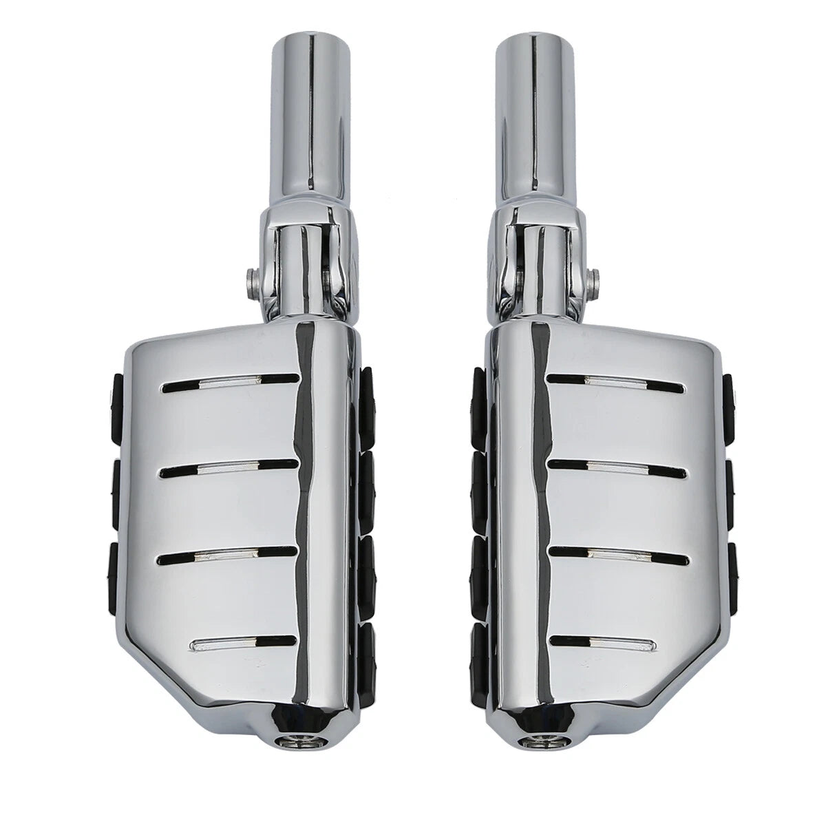 Chrome Rear Passenger Foot Pegs for Harley Softail Slim (2012-2017)