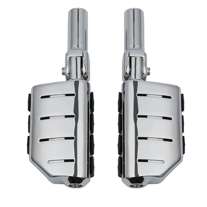 Chrome Rear Passenger Foot Pegs for Harley Softail Slim (2012-2017)