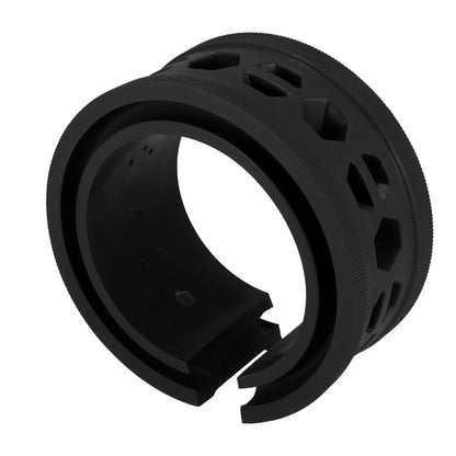 Black Universal A Type Coil Spring Rubber Buffer for Ford Chevy