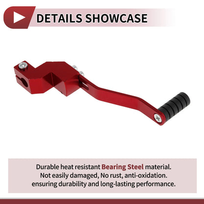 Red Folding Motorcycle Gear Shifter Lever for Honda CRF250 (2004-2023)