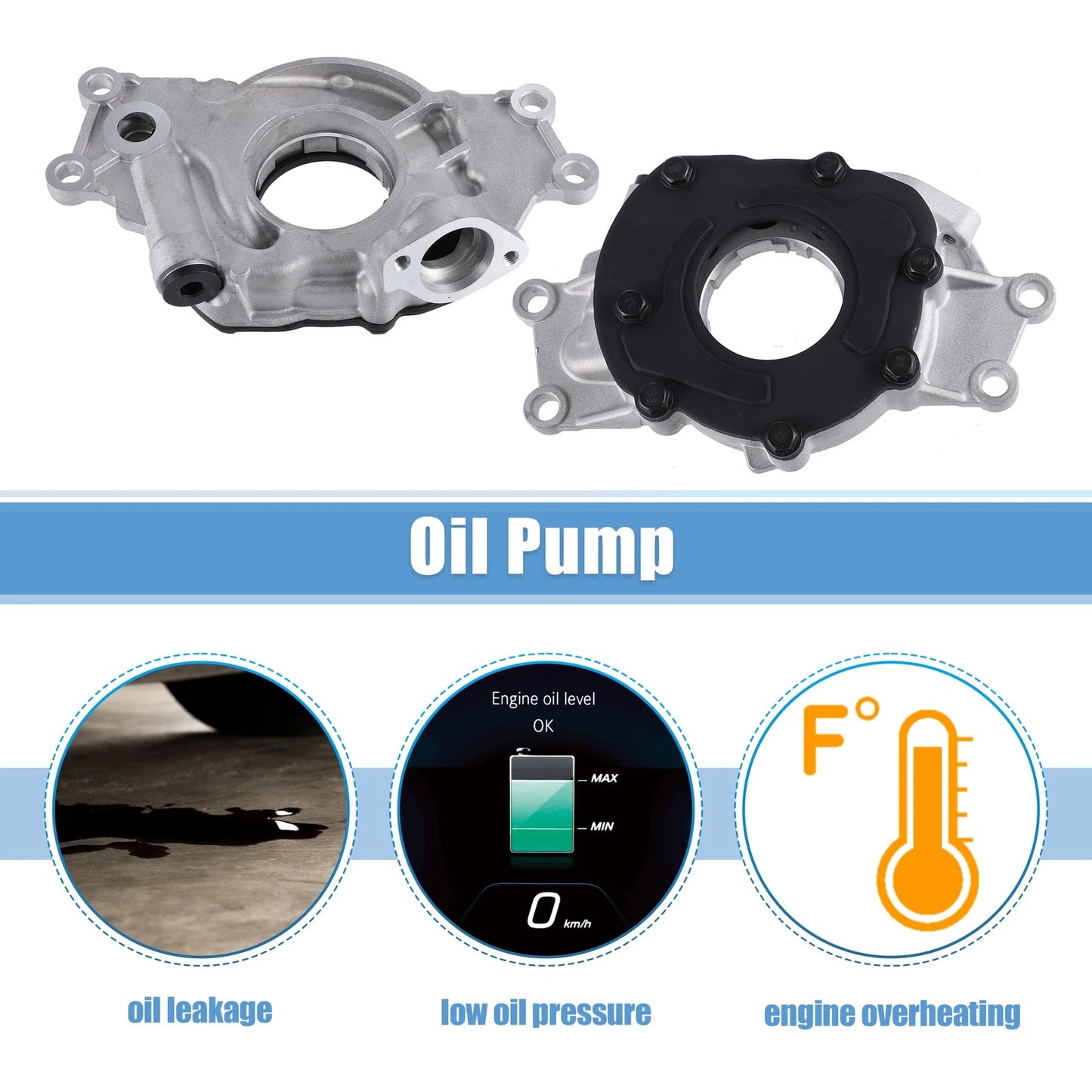 Oil Pump Gasket Kit 4.8L/5.3L/6.0L for GMC Sierra 1500