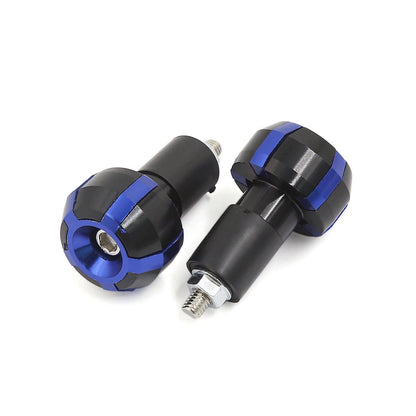 End Cap / 2 x Slider Handle Bar Hand Grip for Motorcycle