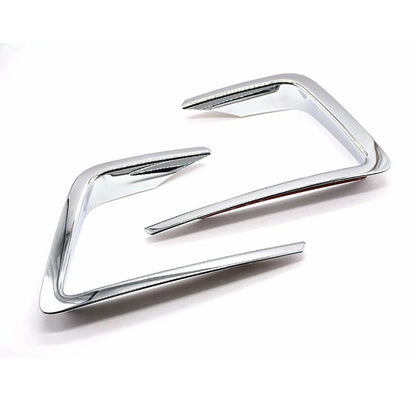 Chrome Front Fog Light Lamp Covers for Ford Expedition (2018-2021)