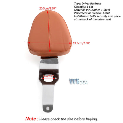 Sissy Bar Backrest for Indian Scout, Scout Sixty (2015-2018)