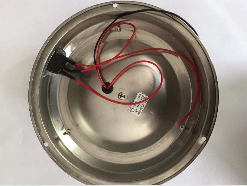 LED Dome Light Stainless Steel Red/White Combo for Marine, Boat, PWC