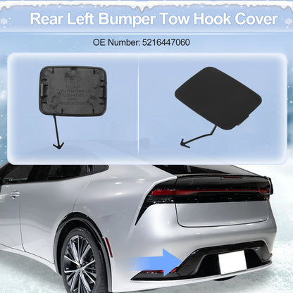Left Rear Tow Hook Cover for Toyota Yaris (2003-2005)