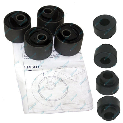 RUBBER Front Radius Arm Castor Correction Bush Kit for Patrol GQ Y60 GU GR Y61