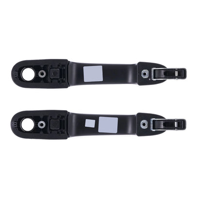 4 x Front Rear Outer Door Handles Black for Hyundai Tucson (2004–2010)
