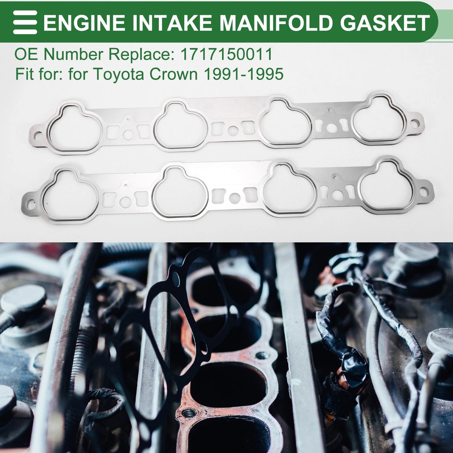 Engine Intake Manifold Gasket for Toyota Crown (1991-1995)