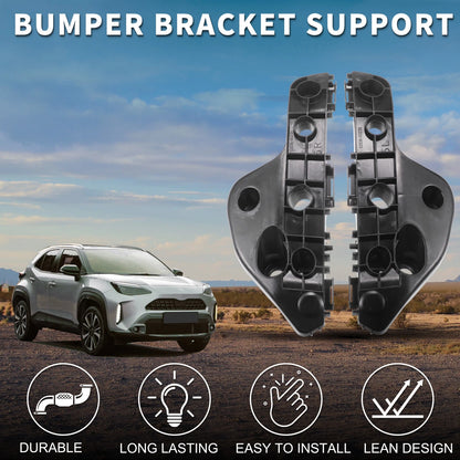 Pair Front Bumper Retainer Bracket for Toyota Yaris