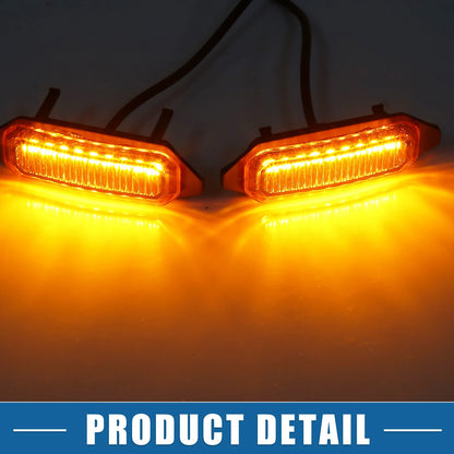 LED Front Grille Lights for Toyota RAV4 (2019-2022) Amber