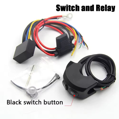 LED Fog Light Switch Relay Control for BMW R1200GS/R1250GS/F850GS (2004–2024)