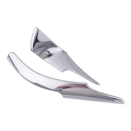4 x Chrome Rearview Mirror Pillar Trim for Jeep Compass (2007-2023)