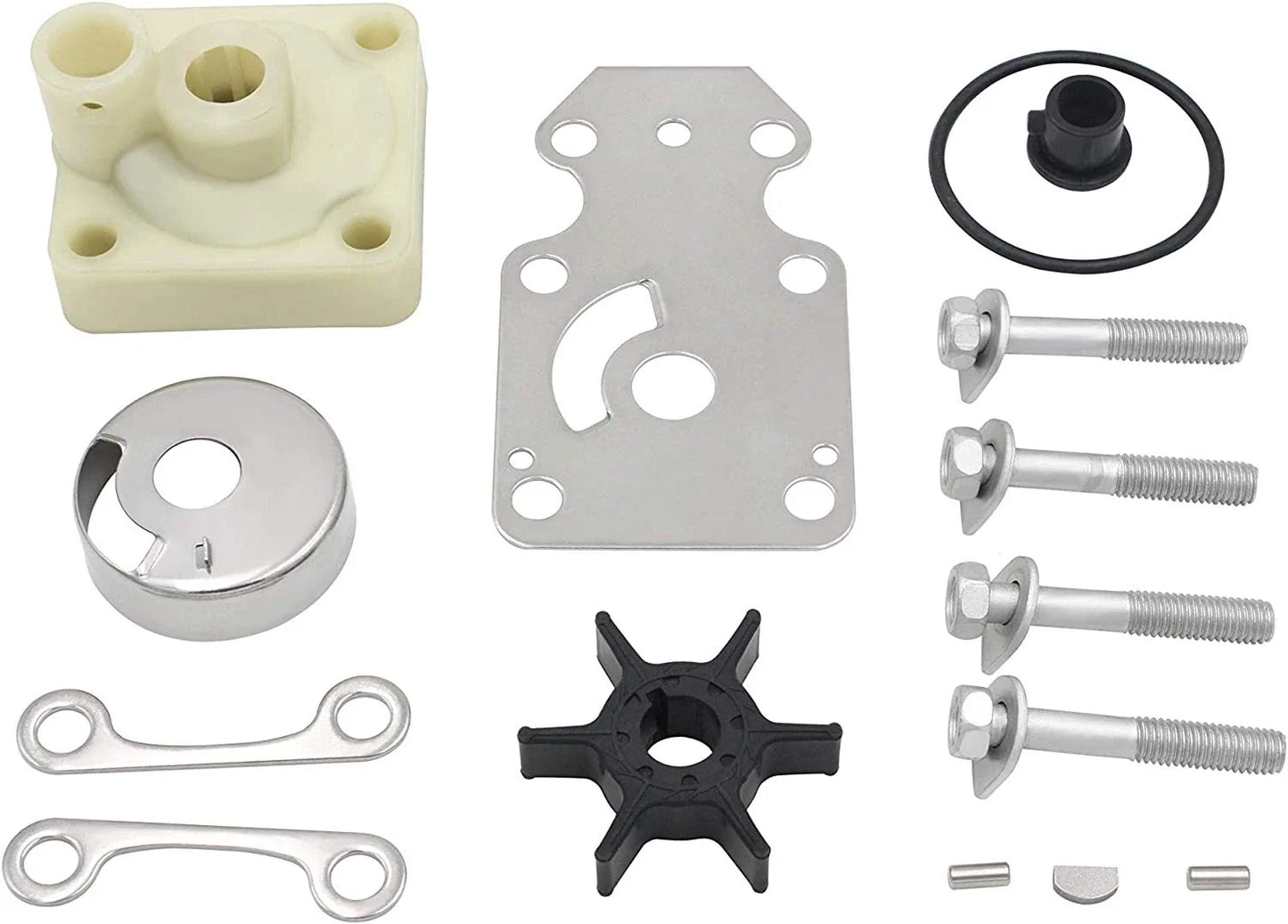 Water Pump Impeller Kit for Yamaha 4-Stroke F15/F20 15/20HP Outboard