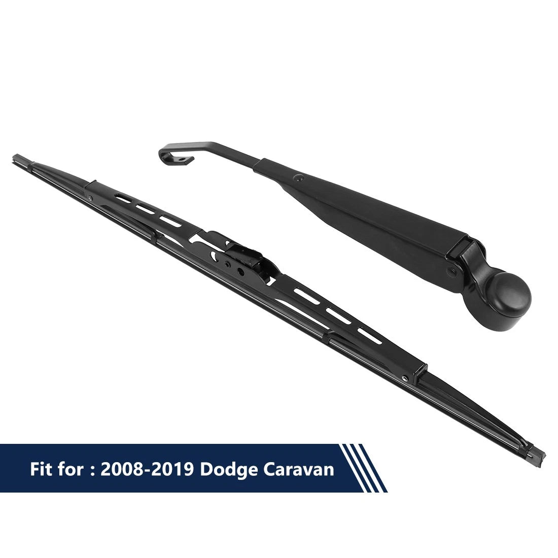 Rear Windshield Wiper Arm Set 405mm 16" for Dodge Grand Caravan (08-10)
