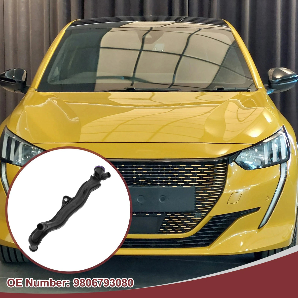 Radiator Coolant Hose for Peugeot 208 MK1 1.0 VTi (2012-2019)