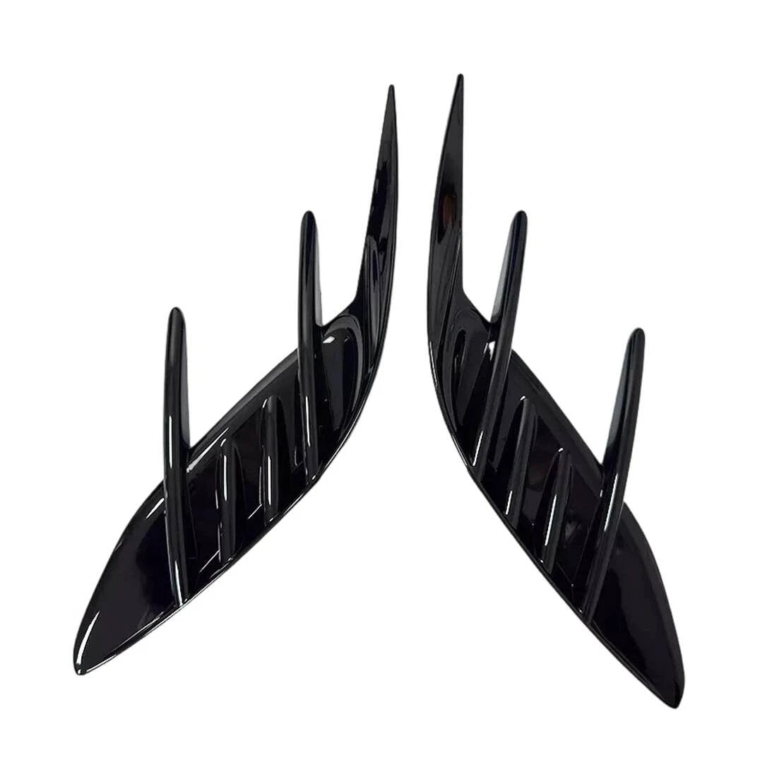 Rear Bumper Side Wing Air Vent Canard Covers for KIA Stinger (2017-2023)